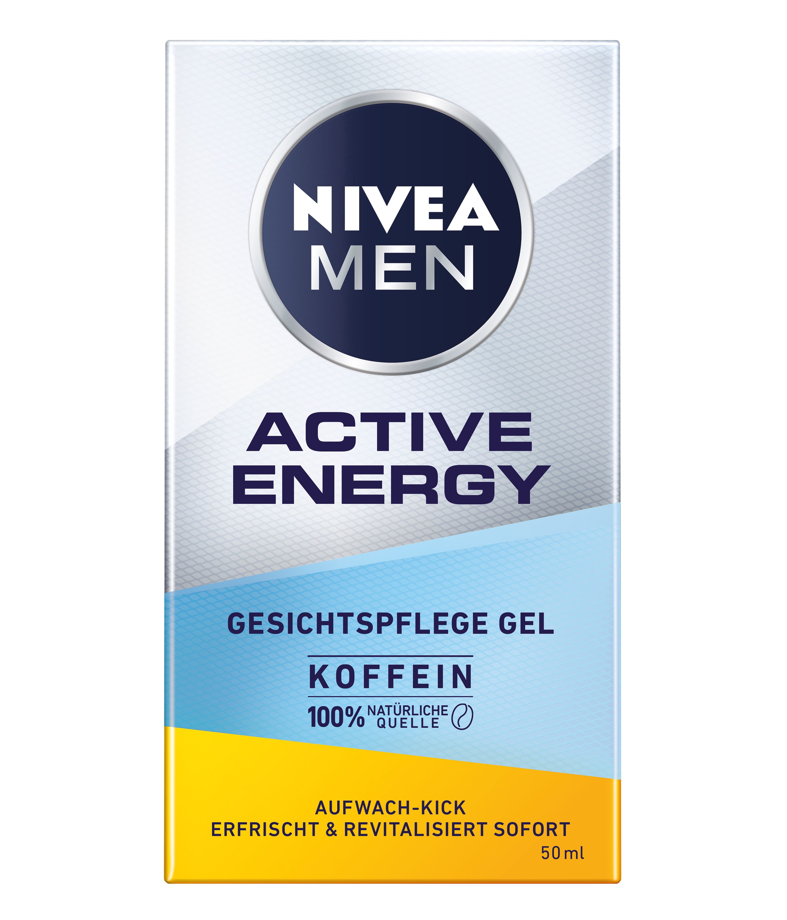 NIVEA MEN Гел-крем за лице  Active Energy, 50 мл