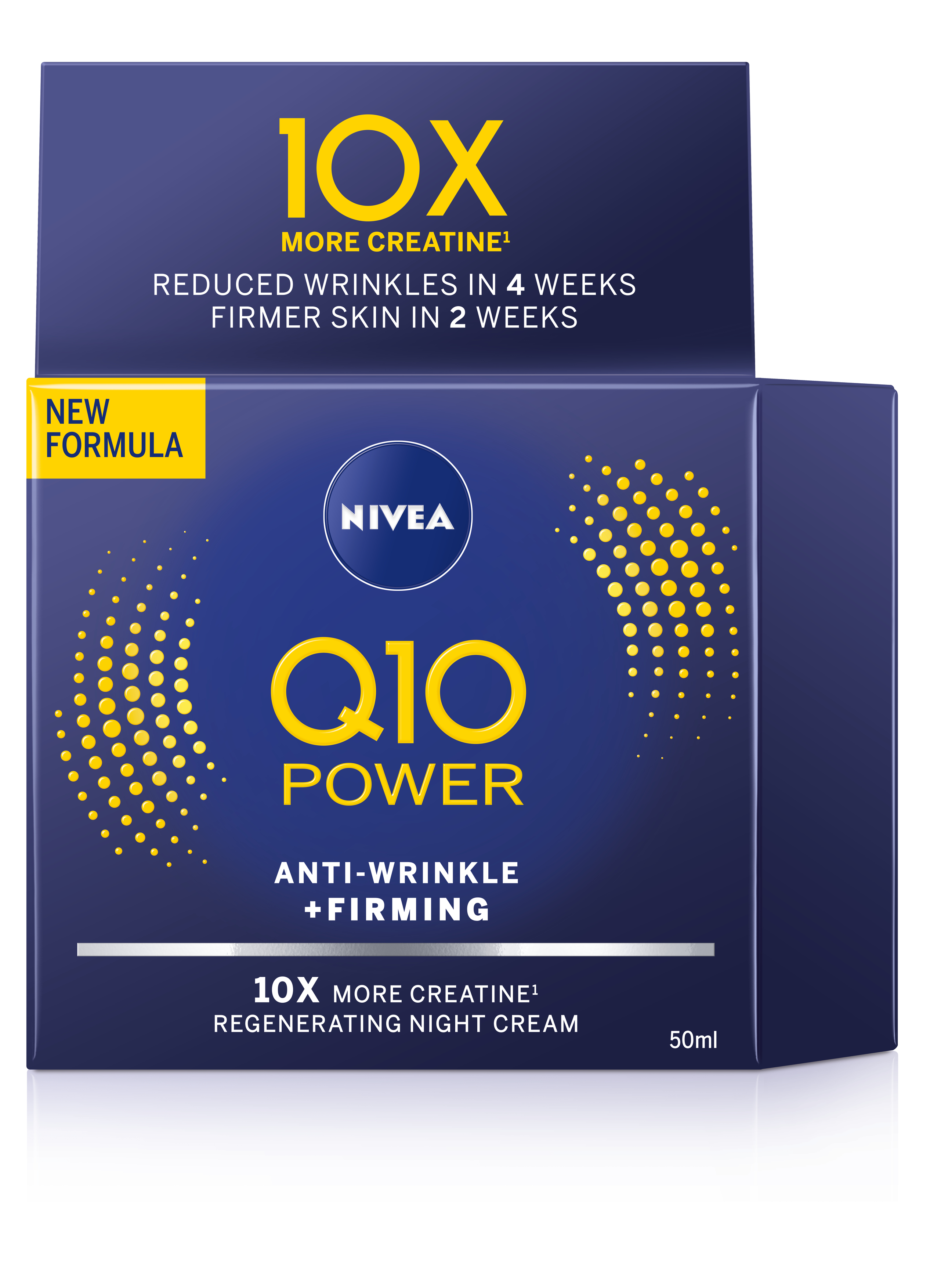 NIVEA Q10 Power Нощен крем против бръчки 50ml