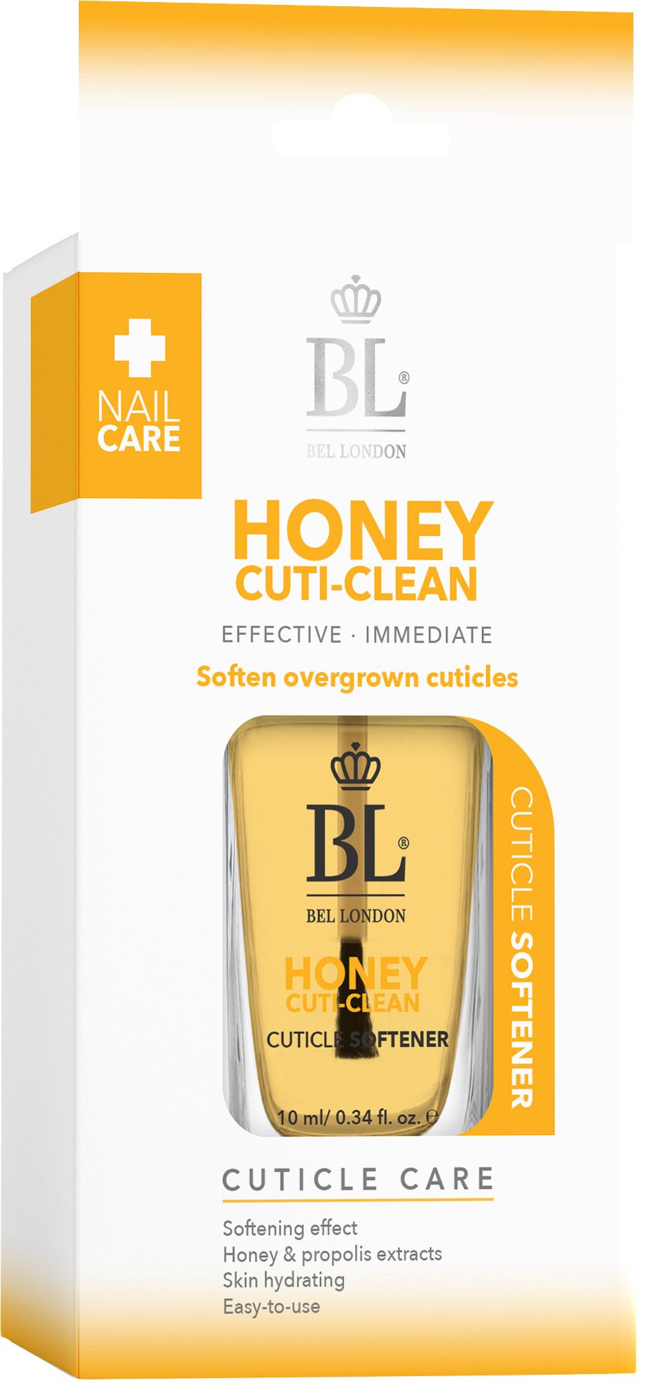BEL LONDON HONEY CUTI-CLEAN Гел за кожички, 1 бр.